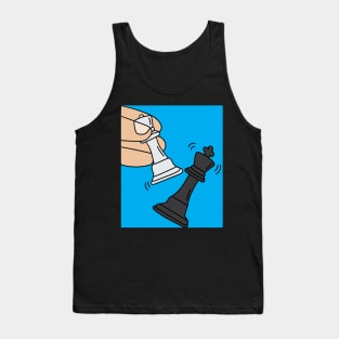 Chessboard Player Chess Pieces Tank Top